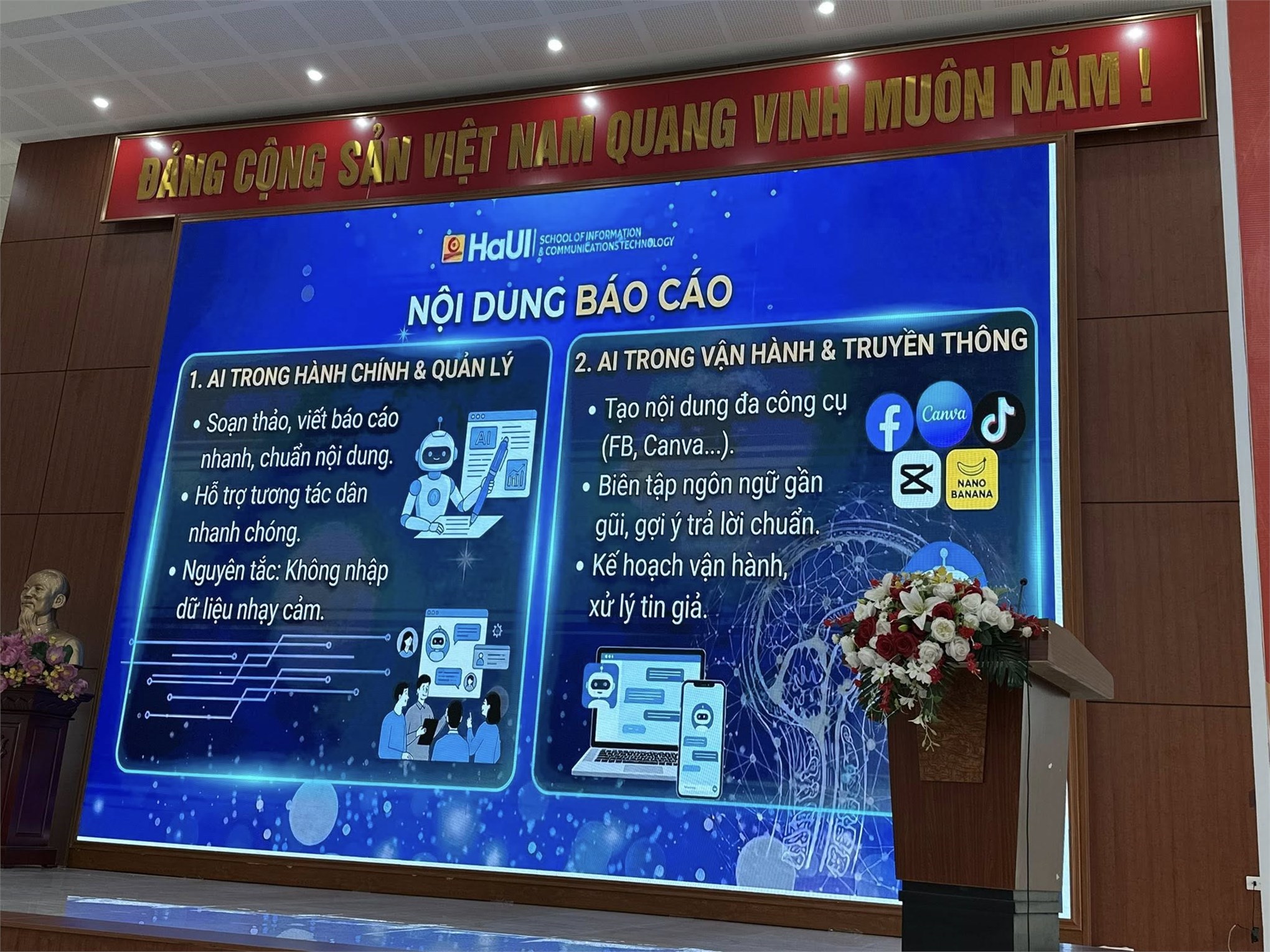 Tập huấn ứng dụng AI, kỹ năng vận hành – quản lý và biên tập nội dung trên mạng xã hội: Nâng cao năng lực số trong giai đoạn chuyển đổi số