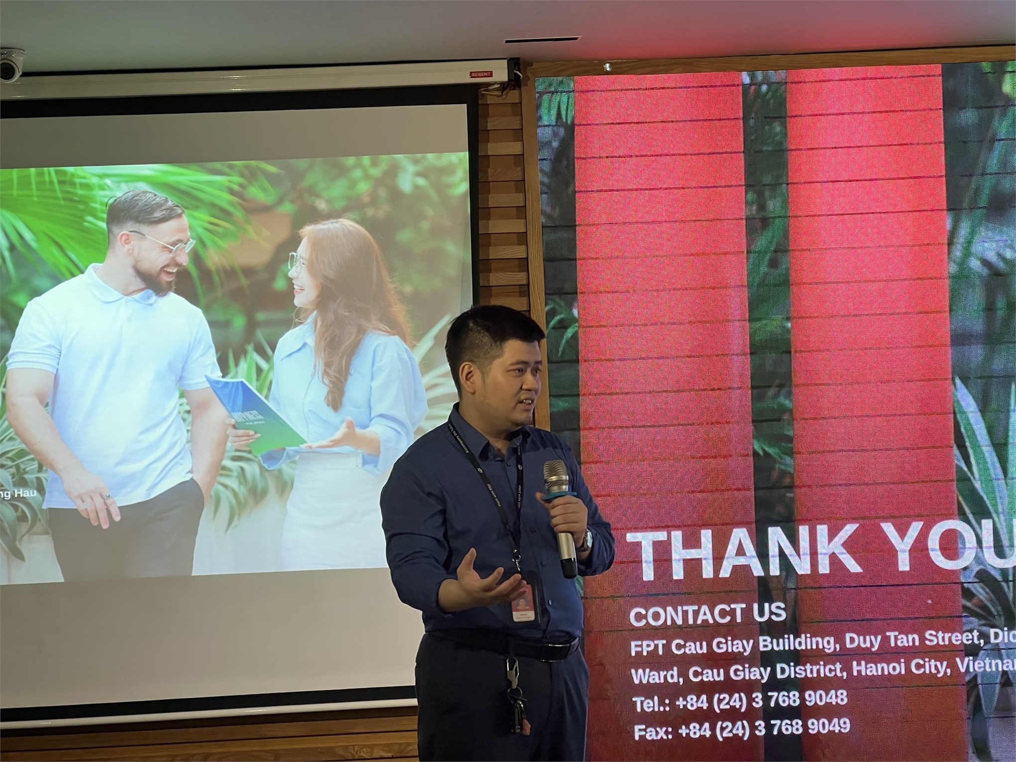 Sinh viên Trường Công nghệ Thông tin và Truyền thông – Đại học Công nghiệp Hà Nội tham quan, trải nghiệm thực tế tại FPT Software Hòa Lạc