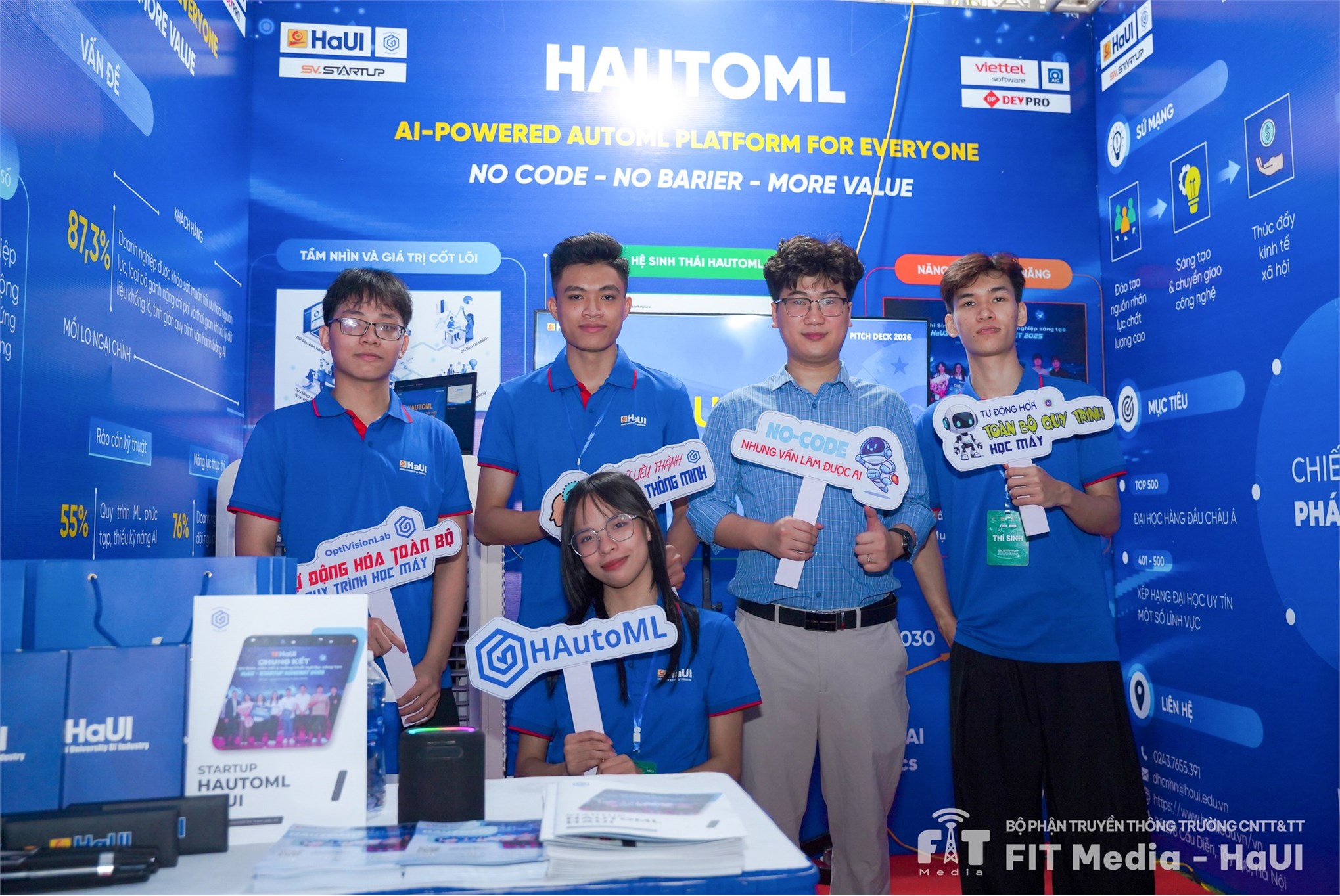 HaUI tự tin bước vào Chung kết SV_STARTUP 2026: Dấu ấn của đội thi HAutoML đến từ Trường Công nghệ Thông tin và Truyền thông