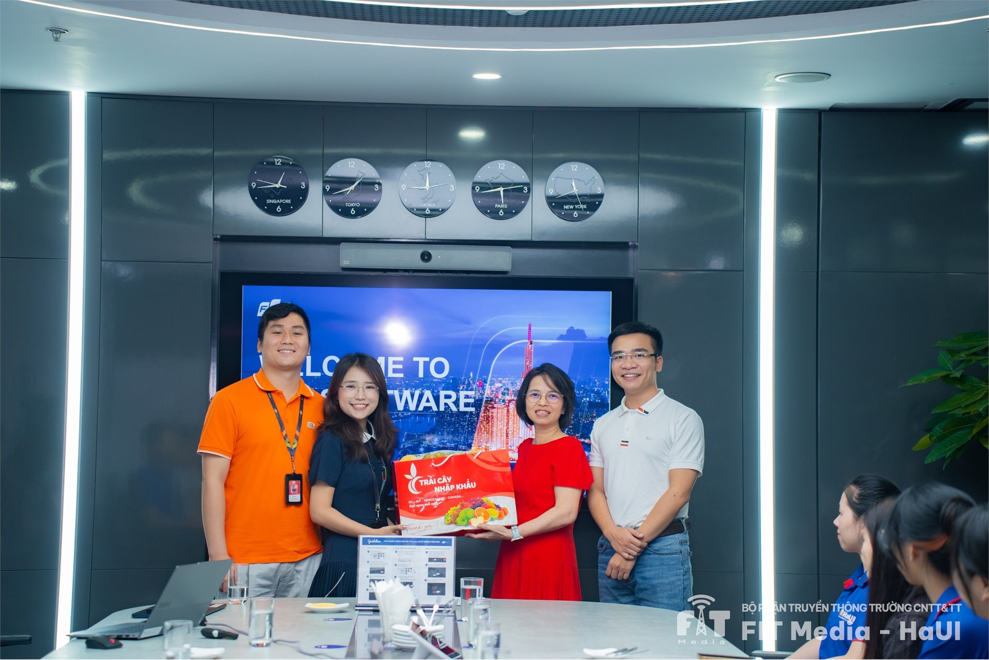 Sinh viên Trường Công nghệ Thông tin và Truyền thông – Đại học Công nghiệp Hà Nội tham quan, trải nghiệm thực tế tại FPT Software Phạm Văn Bạch