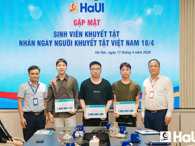 Lan tỏa giá trị nhân văn từ hoạt động thường niên hỗ trợ sinh viên khuyết tật tại Đại học Công nghiệp Hà Nội