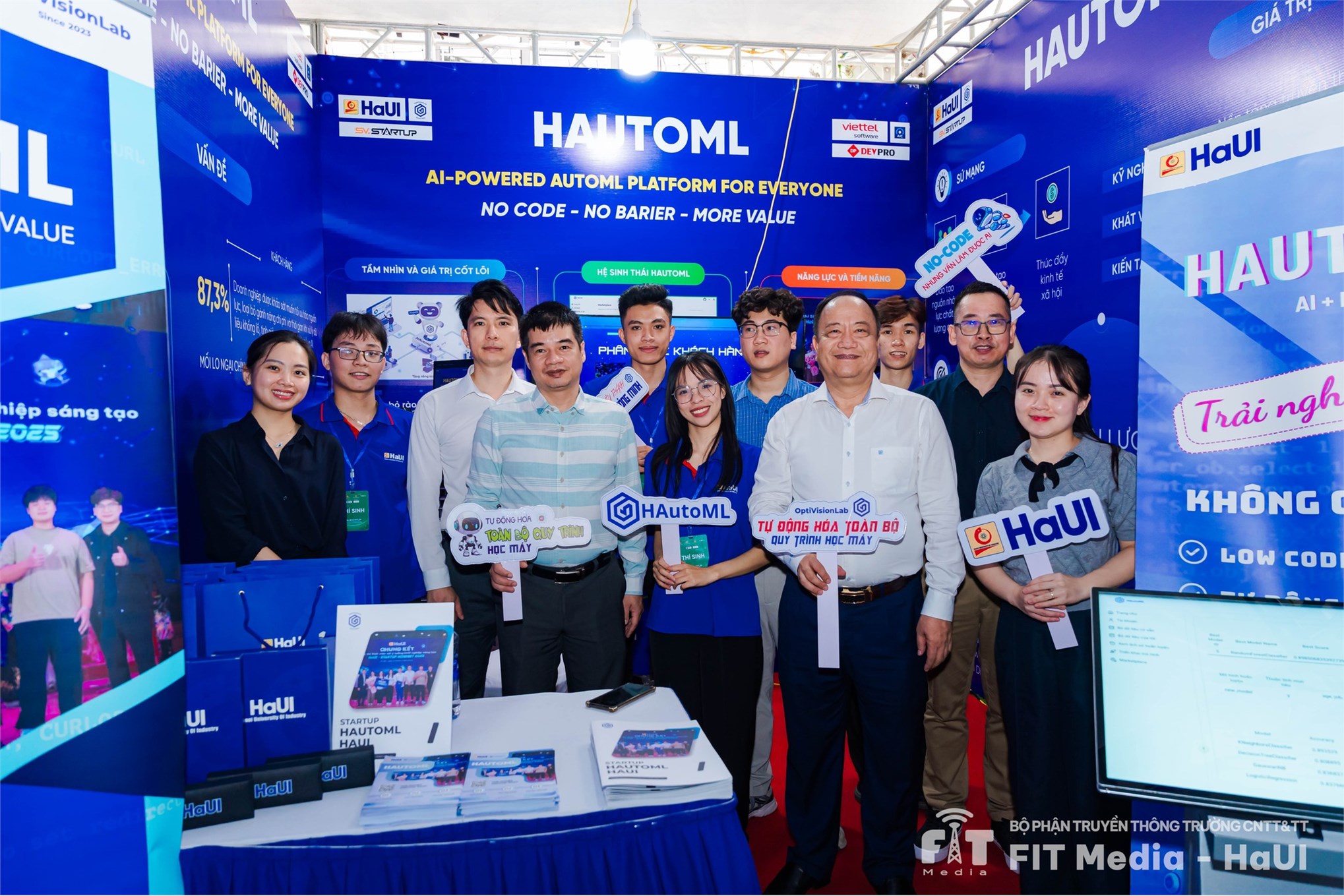 Chúc mừng đội thi HAutoML – Khẳng định dấu ấn sáng tạo của sinh viên Đại học Công nghiệp Hà Nội tại SV.STARTUP 2026