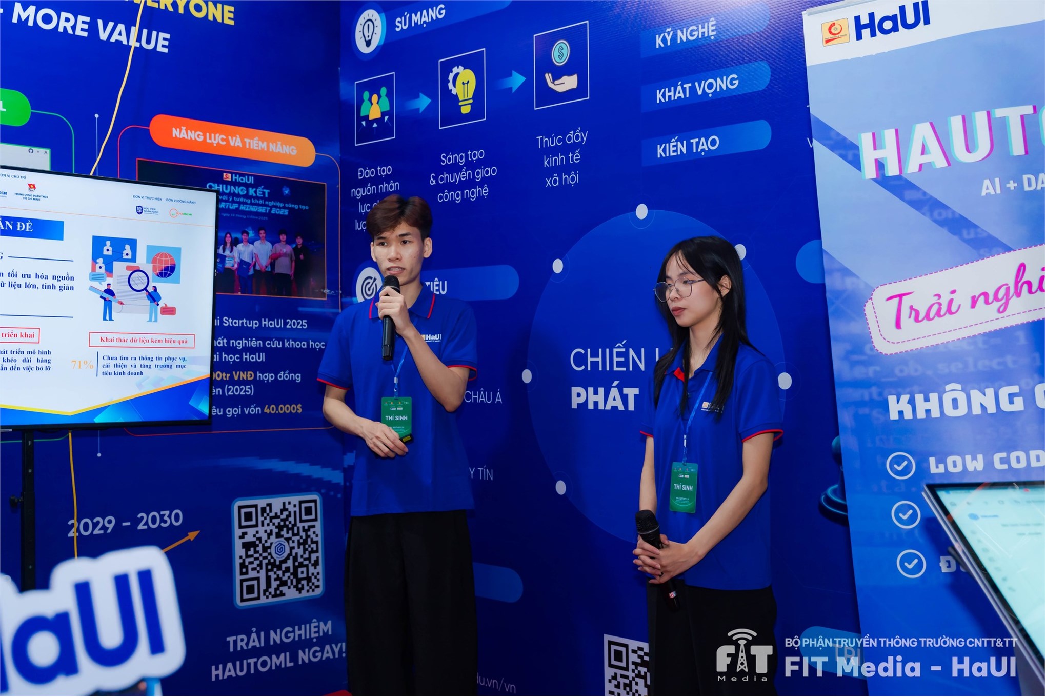 Chúc mừng đội thi HAutoML – Khẳng định dấu ấn sáng tạo của sinh viên Đại học Công nghiệp Hà Nội tại SV.STARTUP 2026