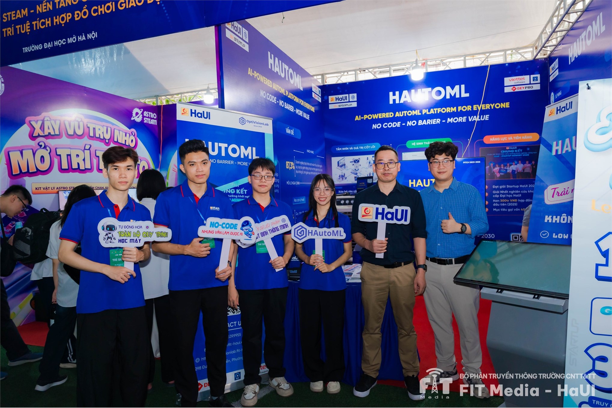 Chúc mừng đội thi HAutoML – Khẳng định dấu ấn sáng tạo của sinh viên Đại học Công nghiệp Hà Nội tại SV.STARTUP 2026