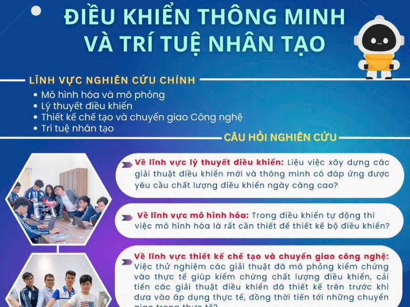 Hội thảo khoa học: “Trí tuệ nhân tạo và ứng dụng trong công nghiệp”