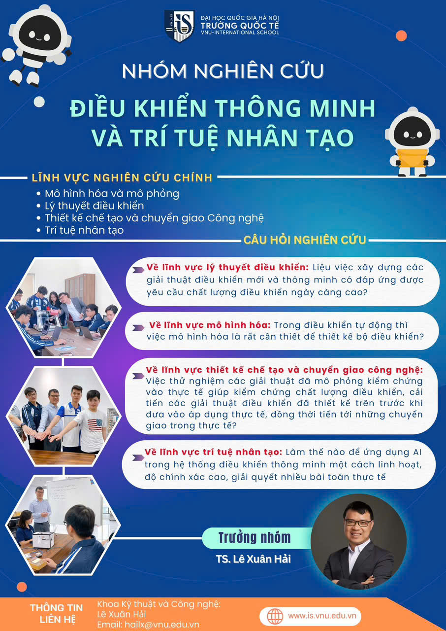 Hội thảo khoa học: “Trí tuệ nhân tạo và ứng dụng trong công nghiệp”
