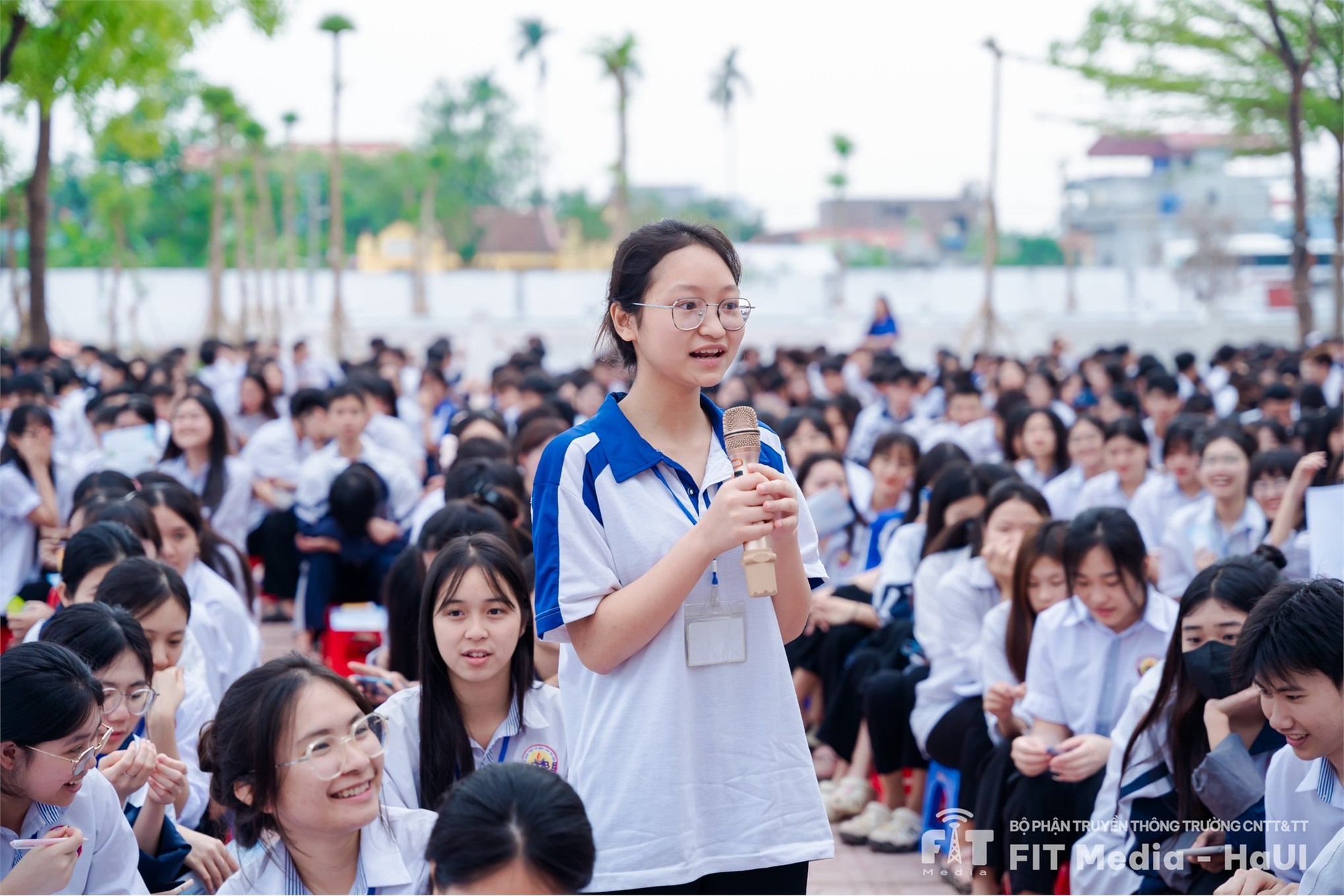 THPT Mỹ Đức B sôi động cùng hoạt động tư vấn tuyển sinh 2026 của Trường Công nghệ Thông tin và Truyền thông – Đại học Công nghiệp Hà Nội