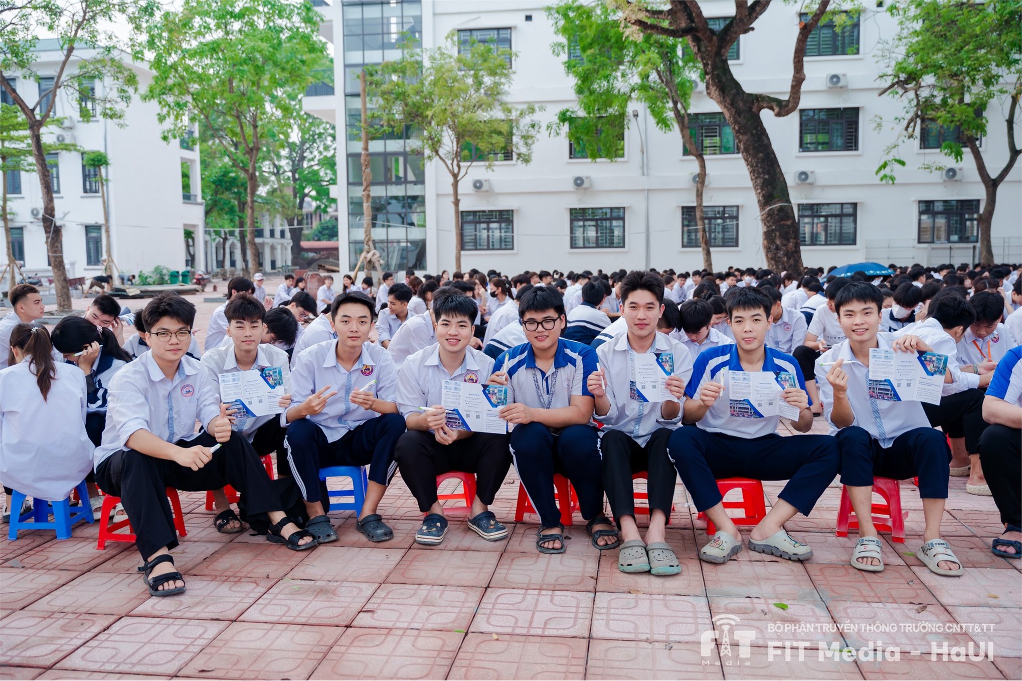 THPT Mỹ Đức B sôi động cùng hoạt động tư vấn tuyển sinh 2026 của Trường Công nghệ Thông tin và Truyền thông – Đại học Công nghiệp Hà Nội