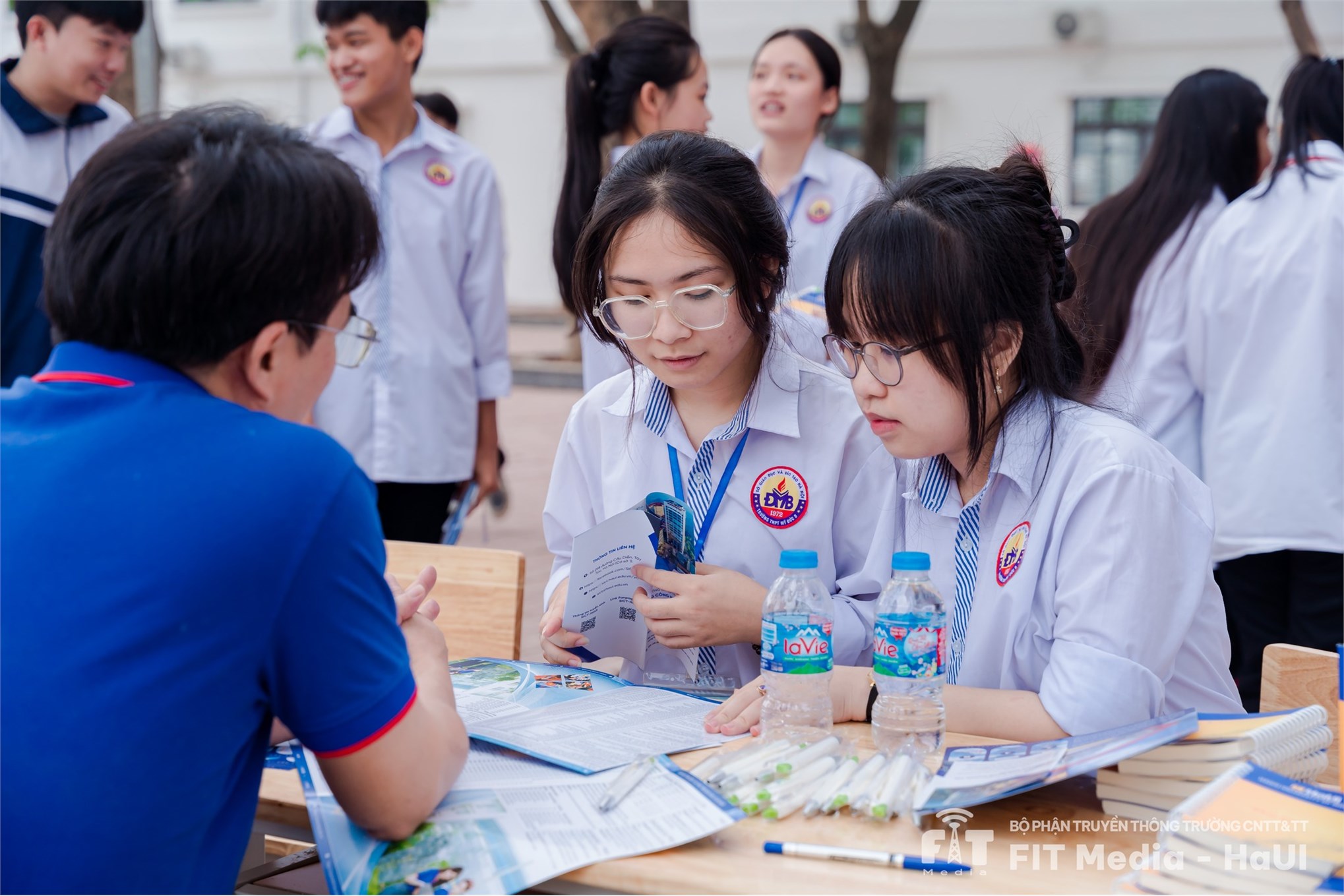 THPT Mỹ Đức B sôi động cùng hoạt động tư vấn tuyển sinh 2026 của Trường Công nghệ Thông tin và Truyền thông – Đại học Công nghiệp Hà Nội