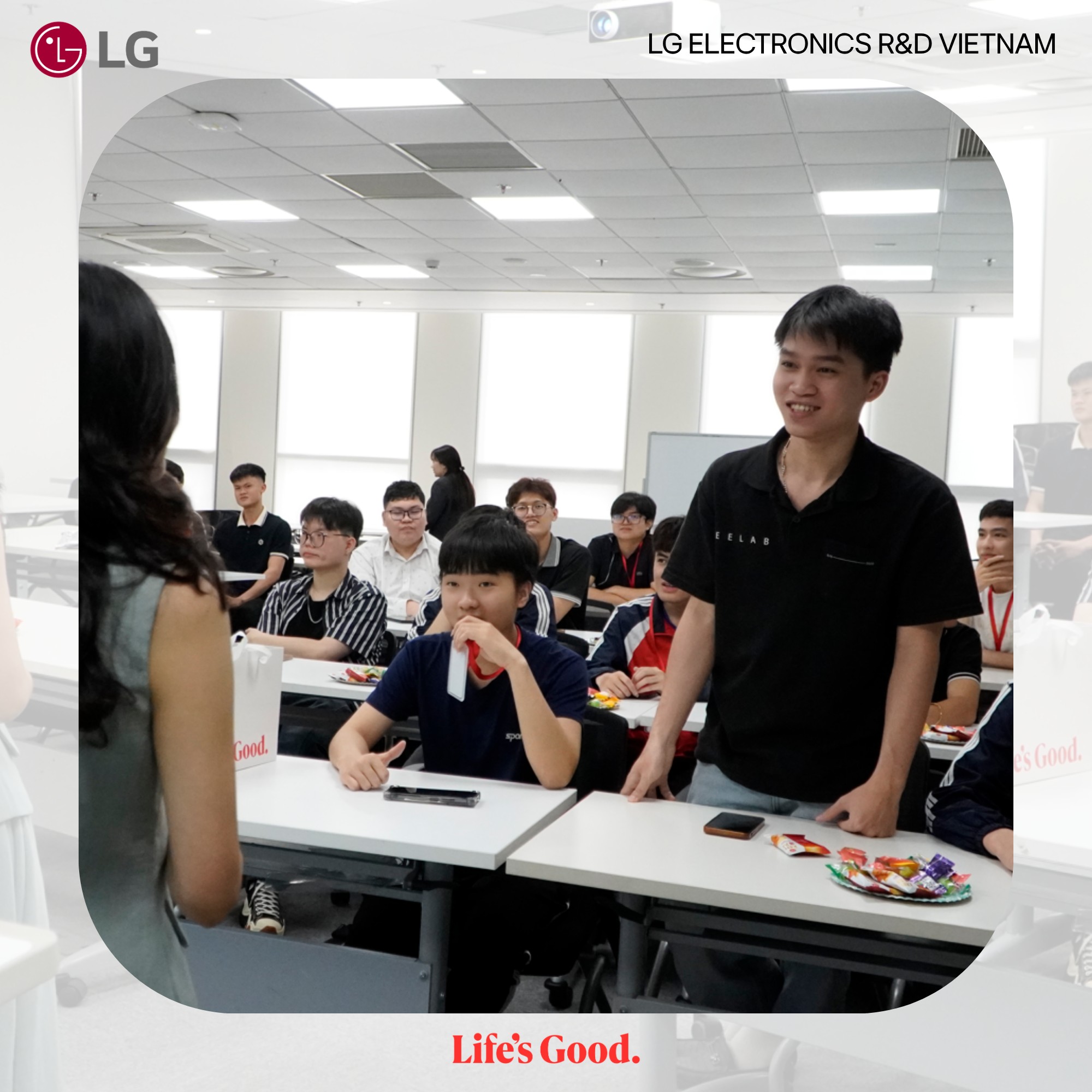 Sinh viên SICT–HaUI tham quan doanh nghiệp – mở rộng tầm nhìn công nghệ cùng LG Electronics R&D Việt Nam