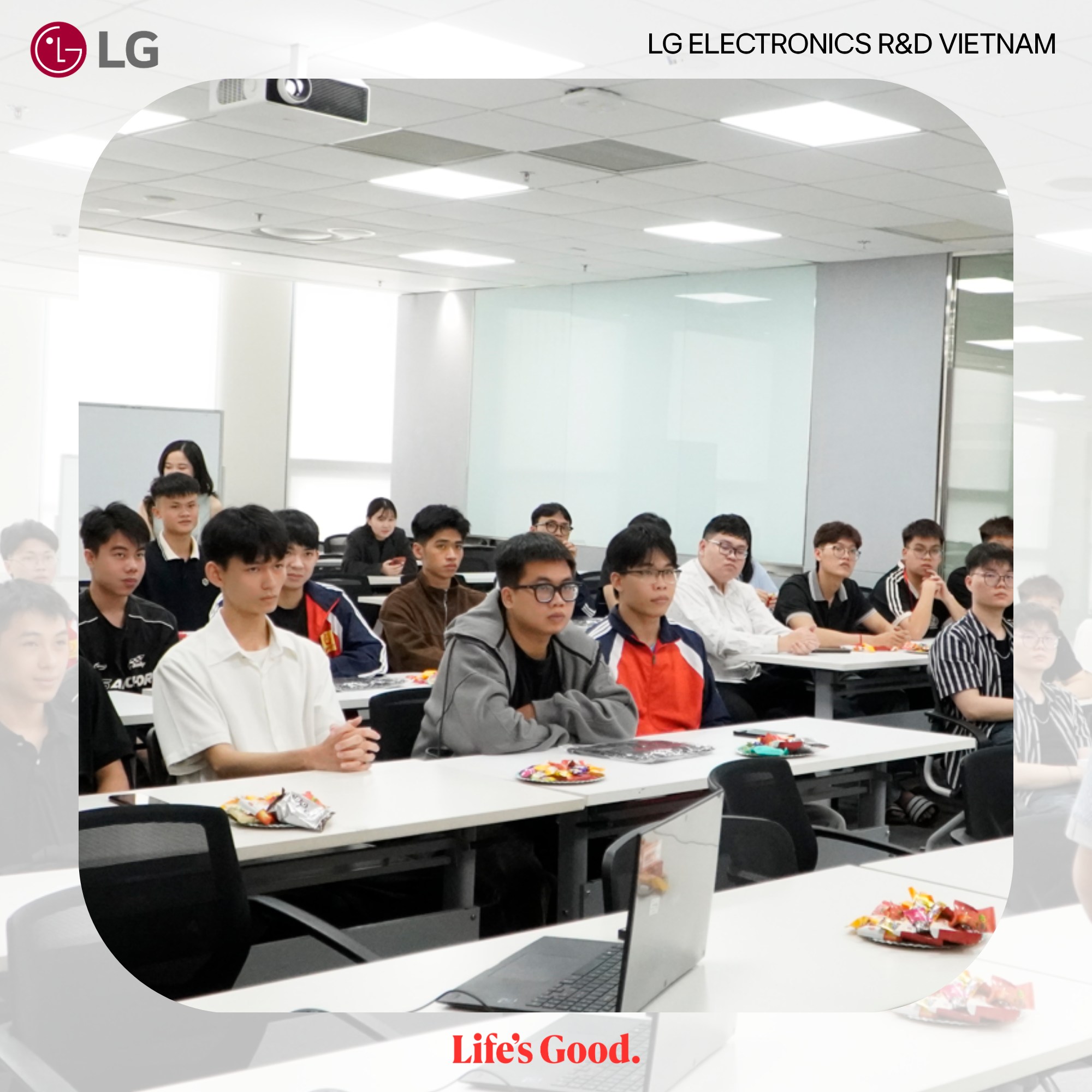 Sinh viên SICT–HaUI tham quan doanh nghiệp – mở rộng tầm nhìn công nghệ cùng LG Electronics R&D Việt Nam