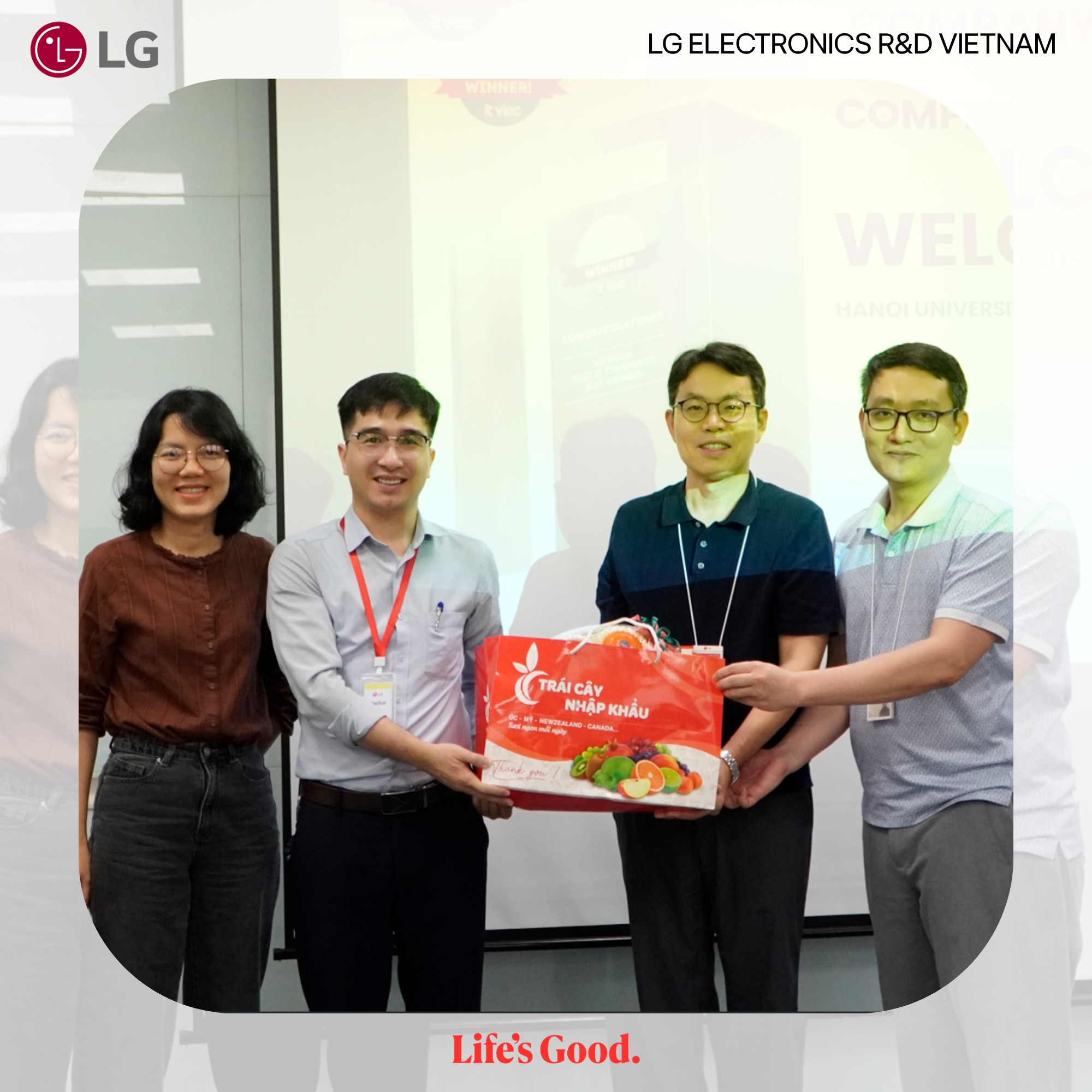 Sinh viên SICT–HaUI tham quan doanh nghiệp – mở rộng tầm nhìn công nghệ cùng LG Electronics R&D Việt Nam