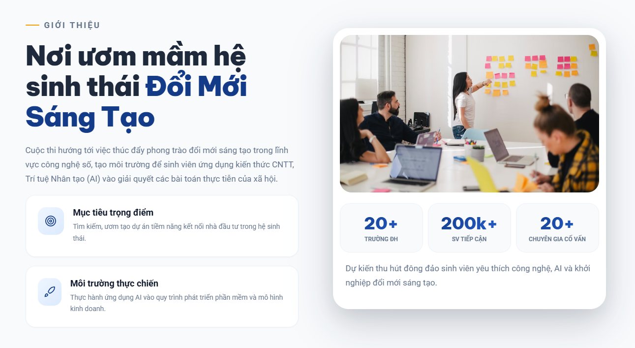Digital Era Creative Innovation Competition 2026 – Sân chơi sáng tạo công nghệ dành cho sinh viên toàn quốc