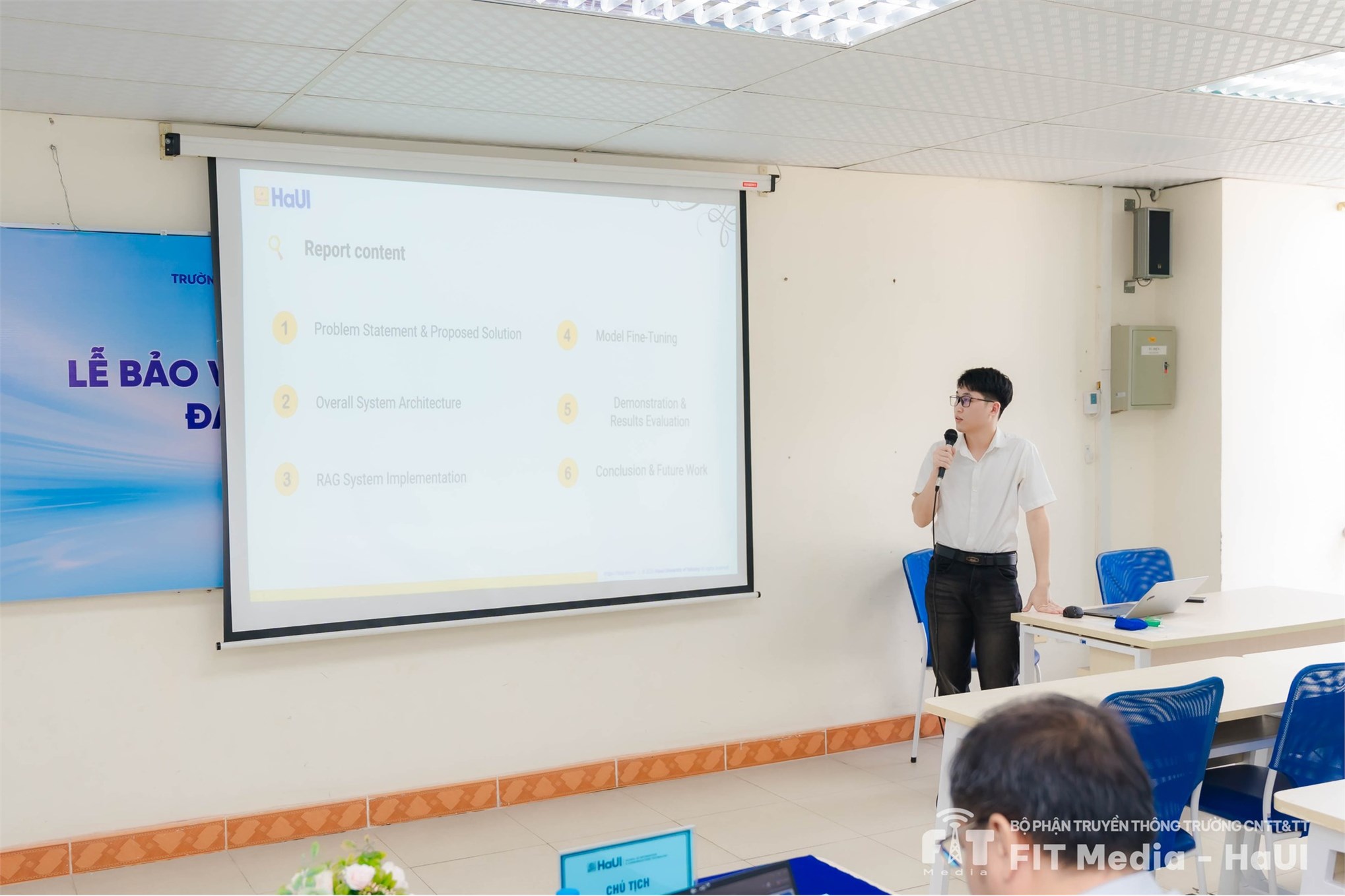 Khép lại thanh xuân giảng đường qua lễ bảo vệ đồ án tốt nghiệp 2026 của sinh viên SICT – HaUI