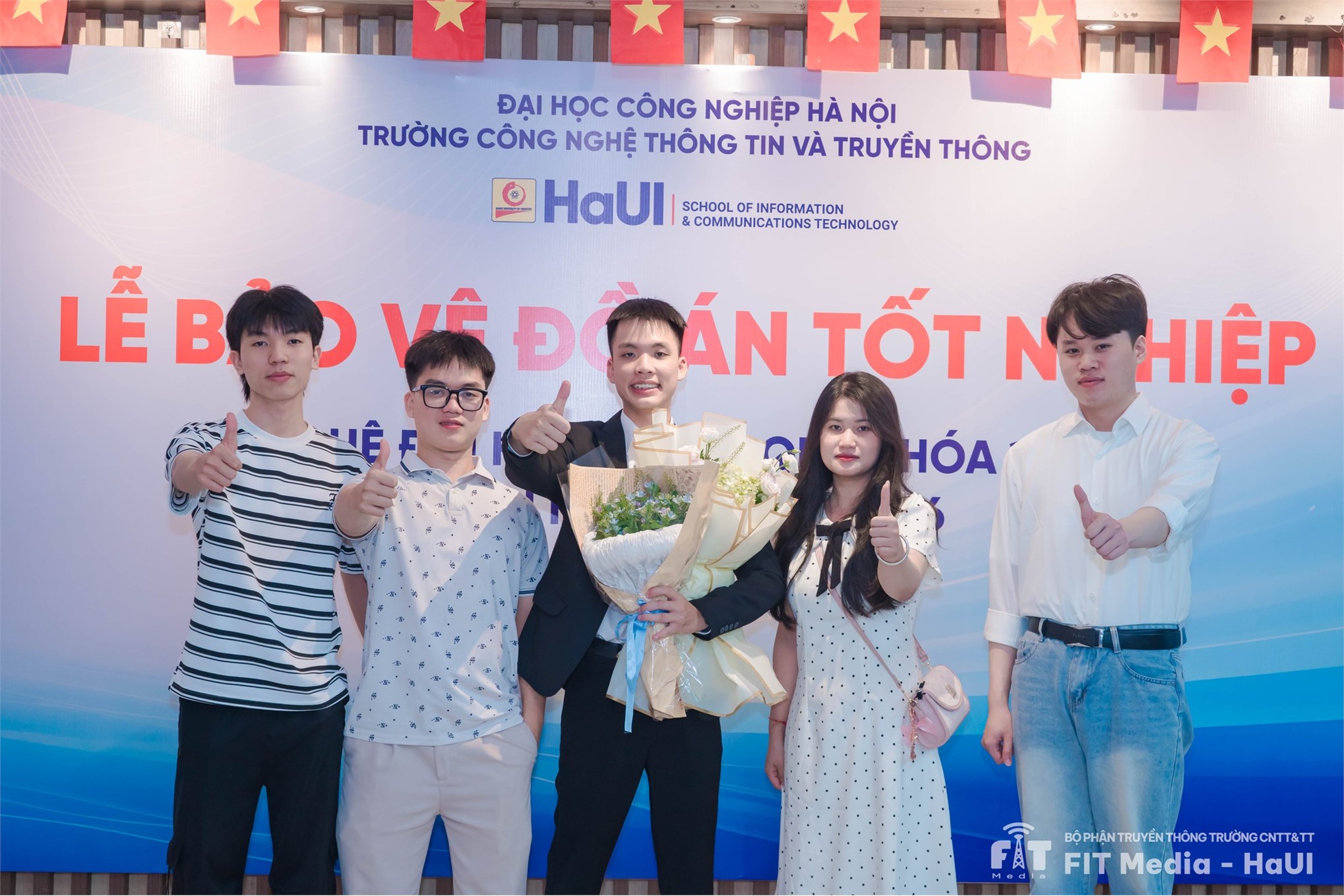 Khép lại thanh xuân giảng đường qua lễ bảo vệ đồ án tốt nghiệp 2026 của sinh viên SICT – HaUI