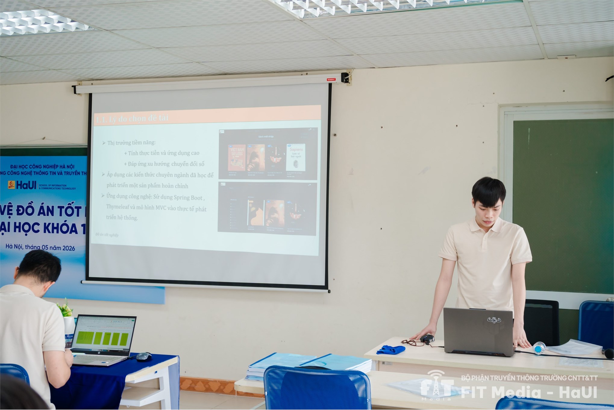 Tiếp tục hành trình bảo vệ đồ án tốt nghiệp của sinh viên SICT – HaUI