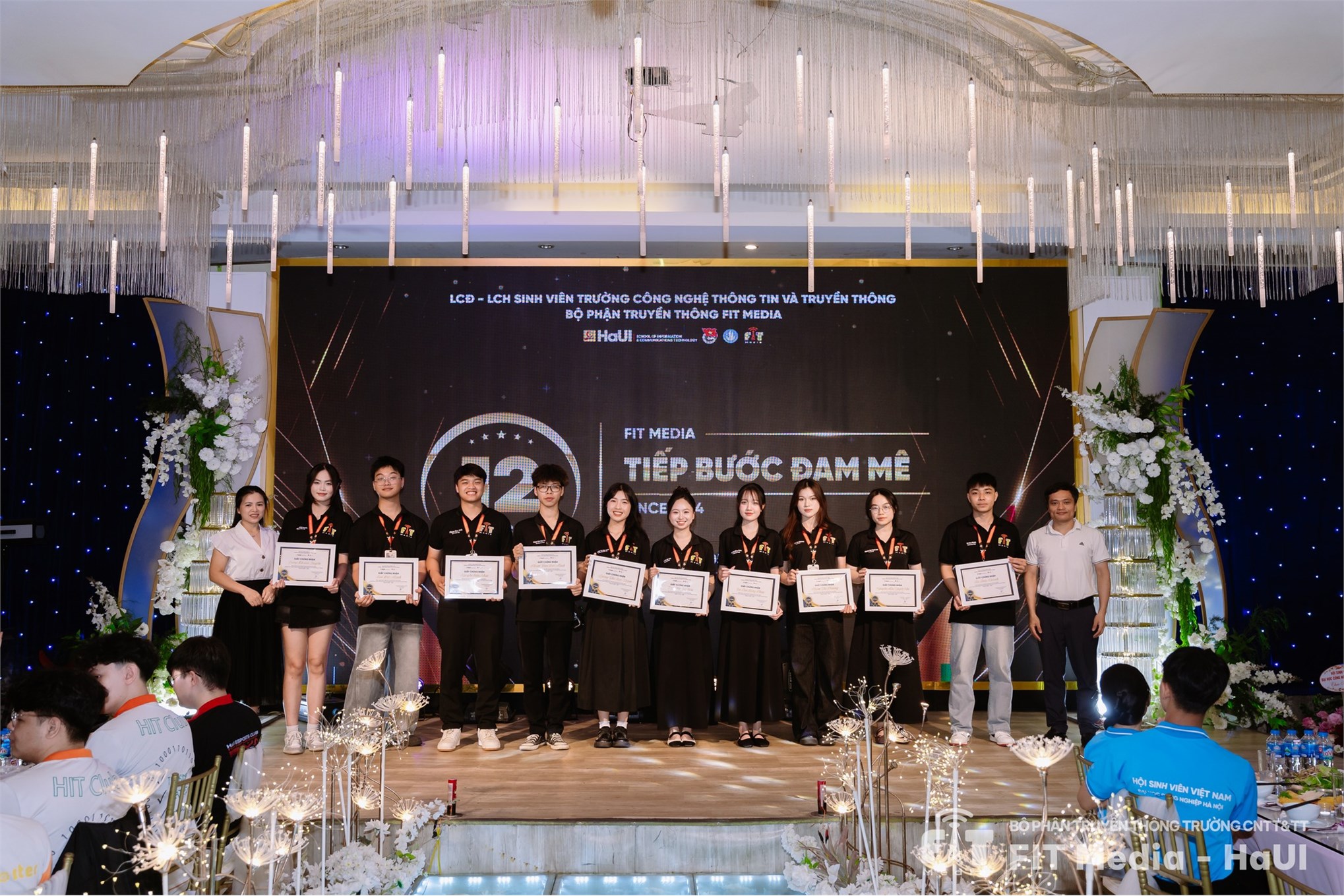 Lễ kỷ niệm 12 năm thành lập FIT Media – Hành trình tuổi trẻ, đam mê và sáng tạo của sinh viên SICT – HaUI