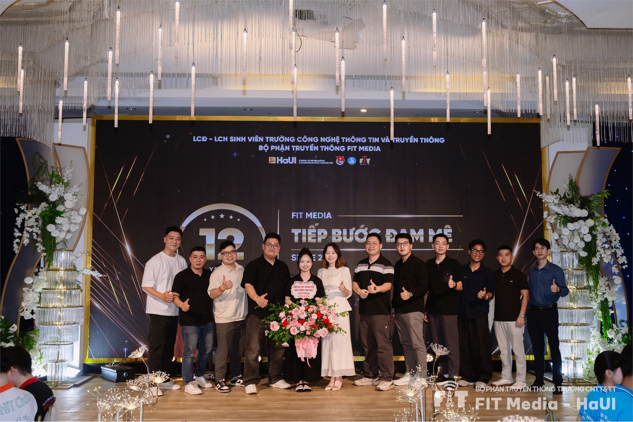 Lễ kỷ niệm 12 năm thành lập FIT Media – Hành trình tuổi trẻ, đam mê và sáng tạo của sinh viên SICT – HaUI