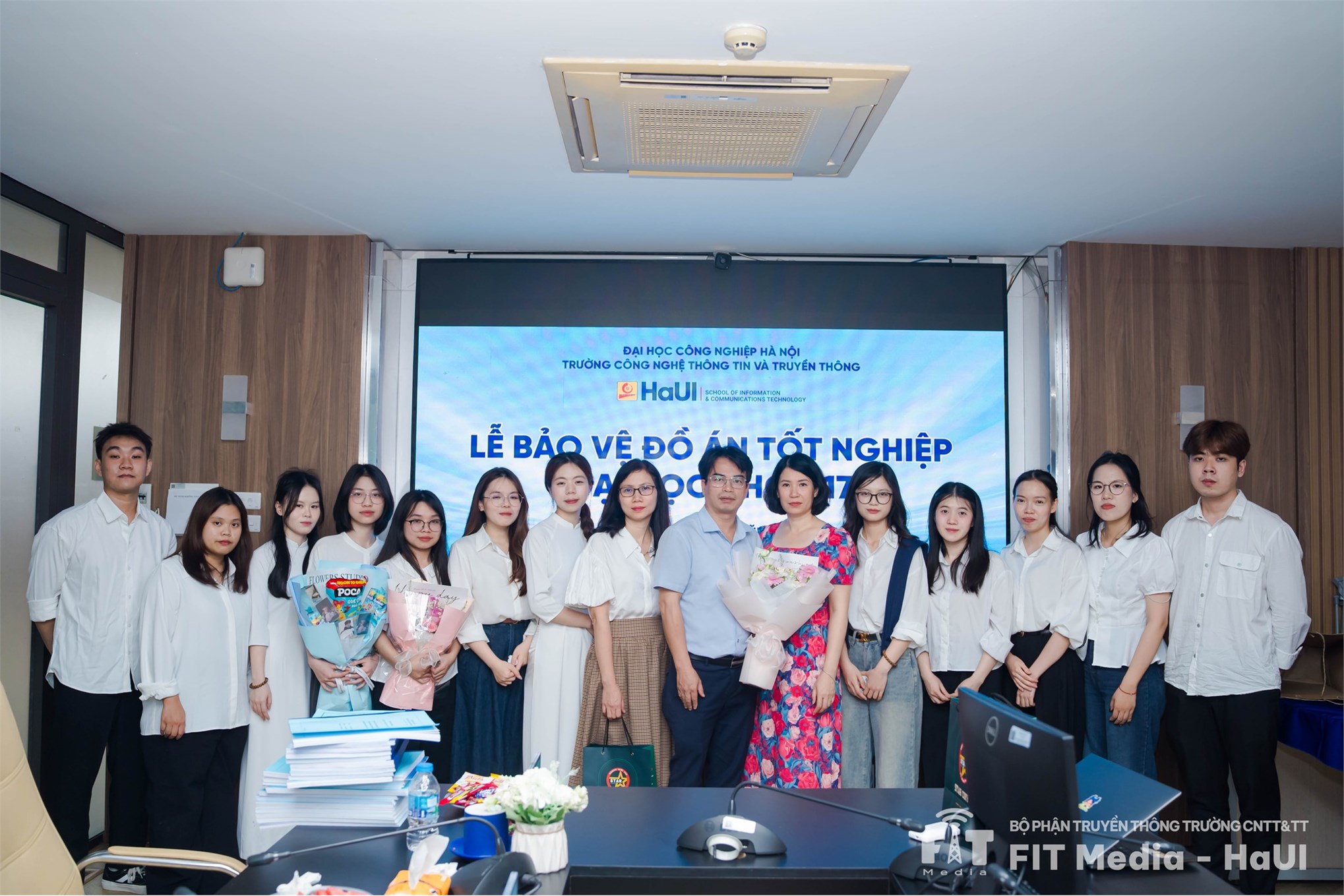 Khóa sinh viên đầu tiên ngành Công nghệ đa phương tiện hoàn thành bảo vệ đồ án tốt nghiệp