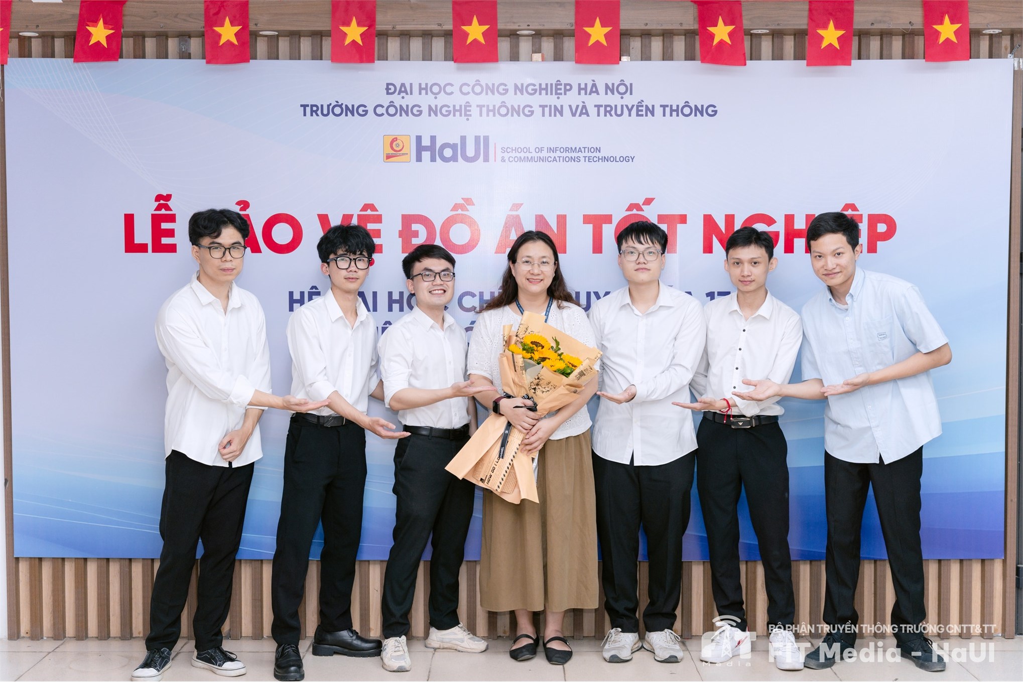 Dấu ấn trưởng thành của khóa đầu tiên ngành Công nghệ thông tin Tiếng Anh tại SICT – HaUI