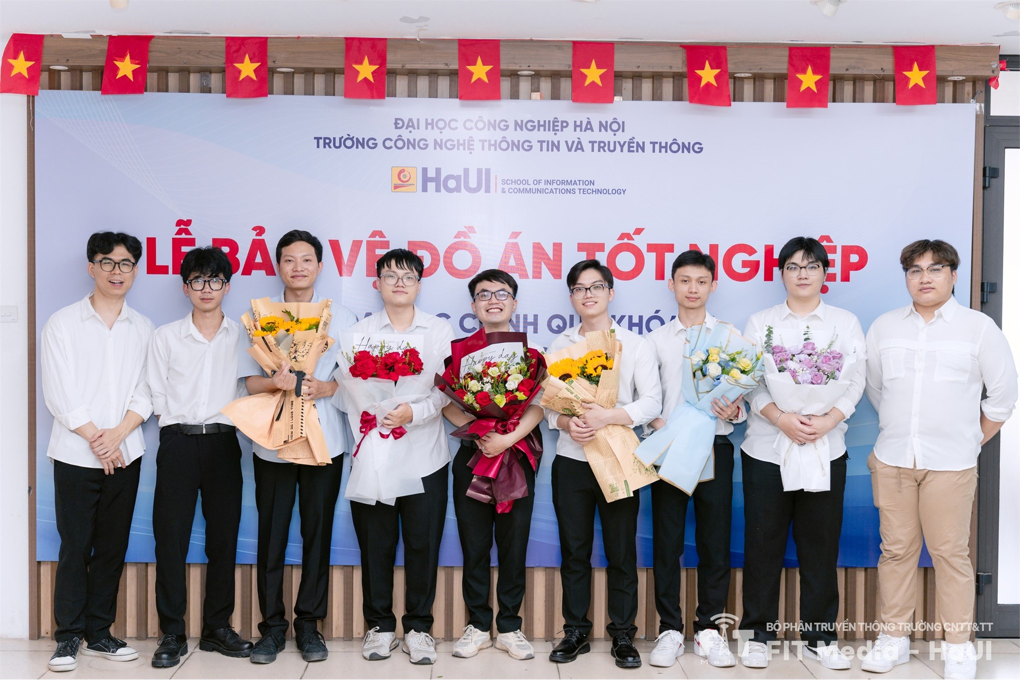 Dấu ấn trưởng thành của khóa đầu tiên ngành Công nghệ thông tin Tiếng Anh tại SICT – HaUI