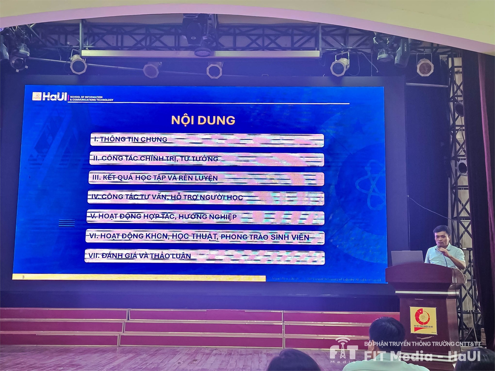 Trường Công nghệ thông tin và Truyền thông tổ chức Hội nghị Lớp trưởng, Bí thư Chi đoàn học kỳ 2 năm học 2025 – 2026