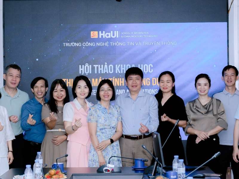 Hội thảo khoa học “Thị giác máy tính và ứng dụng” - Thúc đẩy nghiên cứu, đào tạo và ứng dụng AI trong thời đại số