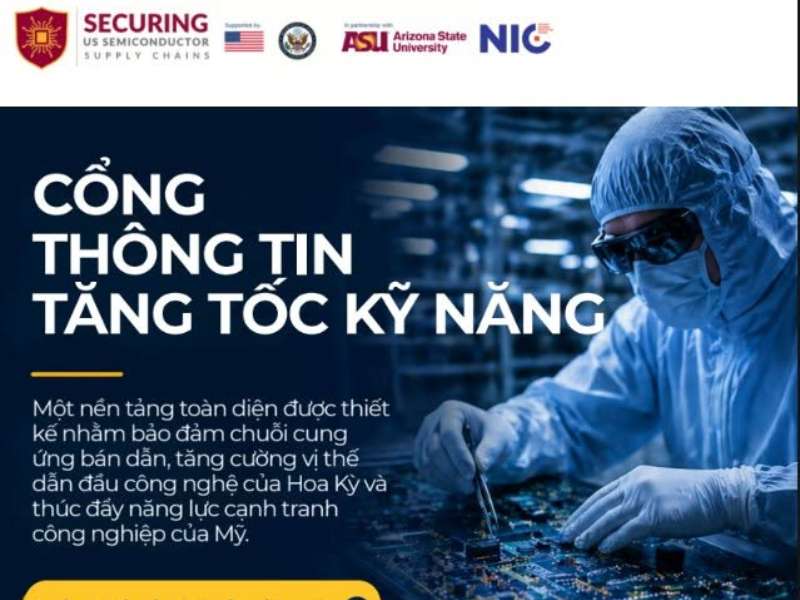 Cơ hội tham gia Chương trình học bổng lĩnh vực bán dẫn từ Trường Đại học Arizona (Hoa Kỳ)