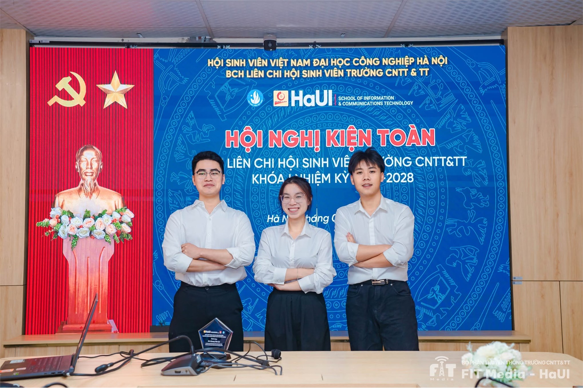 Hội nghị kiện toàn Ban Chấp hành Liên chi Hội Sinh viên Trường CNTT&Truyền thông khóa I, nhiệm kỳ 2025 – 2028 thành công tốt đẹp