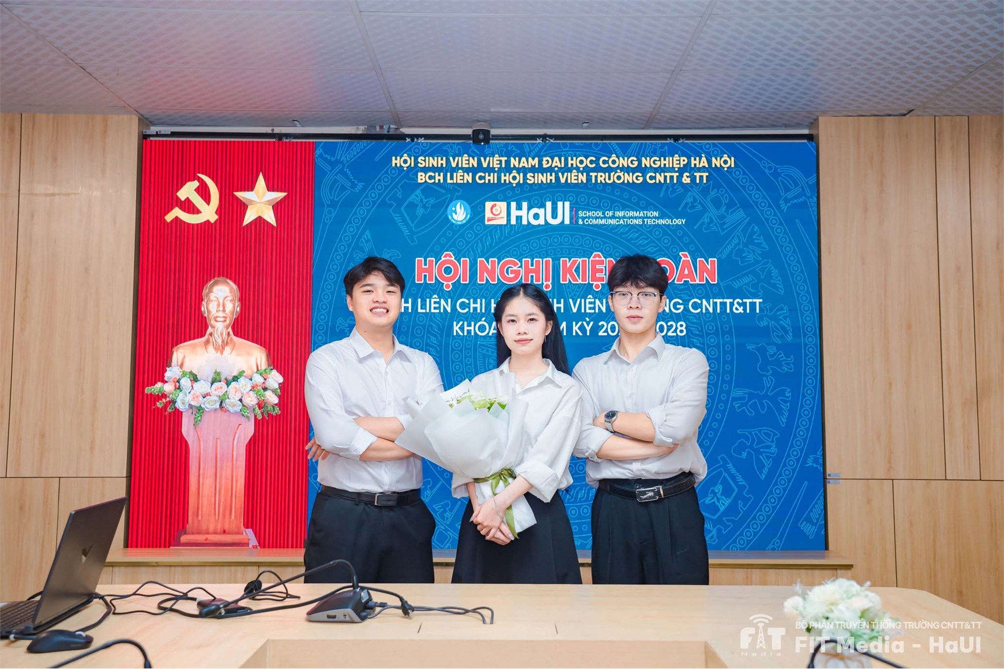 Hội nghị kiện toàn Ban Chấp hành Liên chi Hội Sinh viên Trường CNTT&Truyền thông khóa I, nhiệm kỳ 2025 – 2028 thành công tốt đẹp