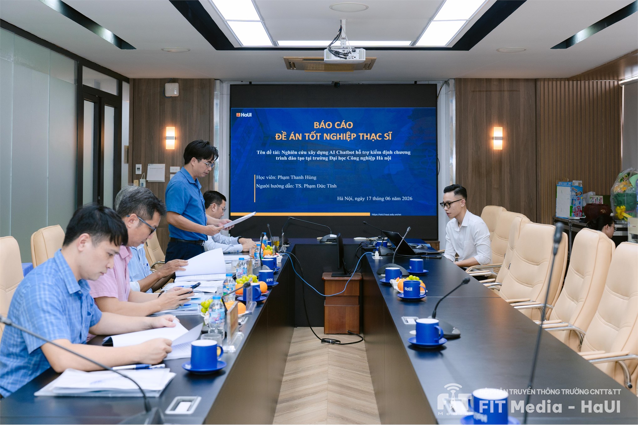 Trường Công nghệ thông tin và Truyền thông tổ chức Hội đồng đánh giá đề án tốt nghiệp thạc sĩ CTĐT Hệ thống thông tin