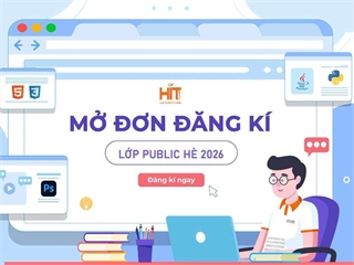 THÔNG BÁO MỞ ĐĂNG KÝ CÁC LỚP PUBLIC HÈ 2026 DÀNH CHO SINH VIÊN ĐẠI HỌC CÔNG NGHIỆP HÀ NỘI