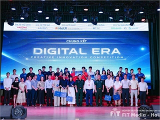 Sinh viên Trường Công nghệ Thông tin và Truyền thông ghi dấu ấn tại Chung kết Digital Era Creative Innovation Competition 2026