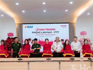 Khai trương Phòng Lab HaUI - VTIT: Dấu mốc mới trong hợp tác đào tạo nguồn nhân lực công nghệ giữa Đại học Công nghiệp Hà Nội và Viettel Software