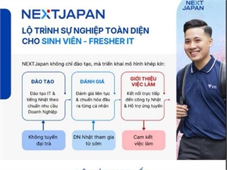 Học bổng 100% NEXTJapan: Lộ trình đào tạo IT và kết nối việc làm tại Nhật Bản dành cho sinh viên SICT