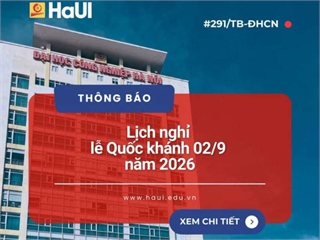 Thông báo lịch nghỉ lễ Quốc khánh 02/9 năm 2026