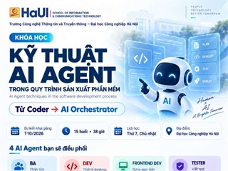 Khóa học “Kỹ thuật AI Agent trong quy trình sản xuất phần mềm”