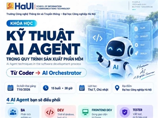 Khai giảng khóa học “Kỹ thuật AI Agent trong quy trình sản xuất phần mềm”
