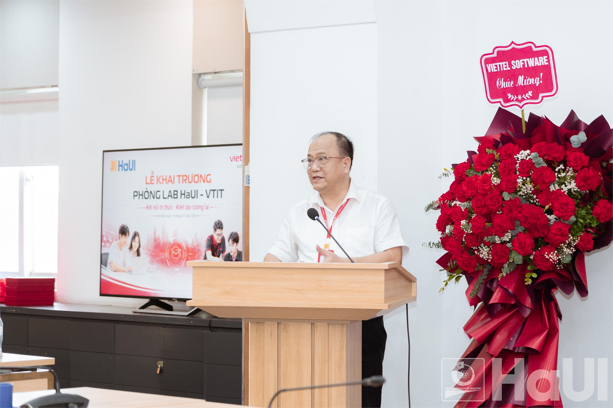 Khai trương Phòng Lab HaUI - VTIT: Dấu mốc mới trong hợp tác đào tạo nguồn nhân lực công nghệ giữa Đại học Công nghiệp Hà Nội và Viettel Software