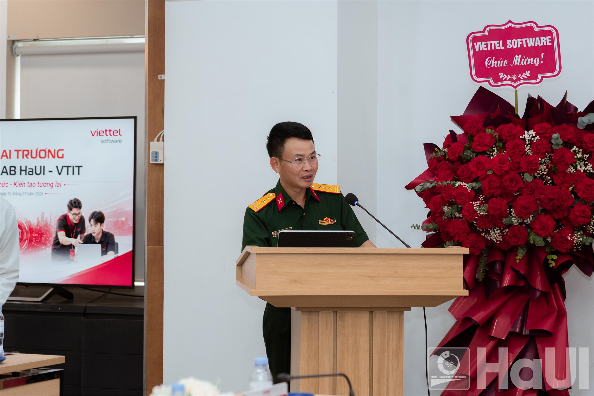 Khai trương Phòng Lab HaUI - VTIT: Dấu mốc mới trong hợp tác đào tạo nguồn nhân lực công nghệ giữa Đại học Công nghiệp Hà Nội và Viettel Software