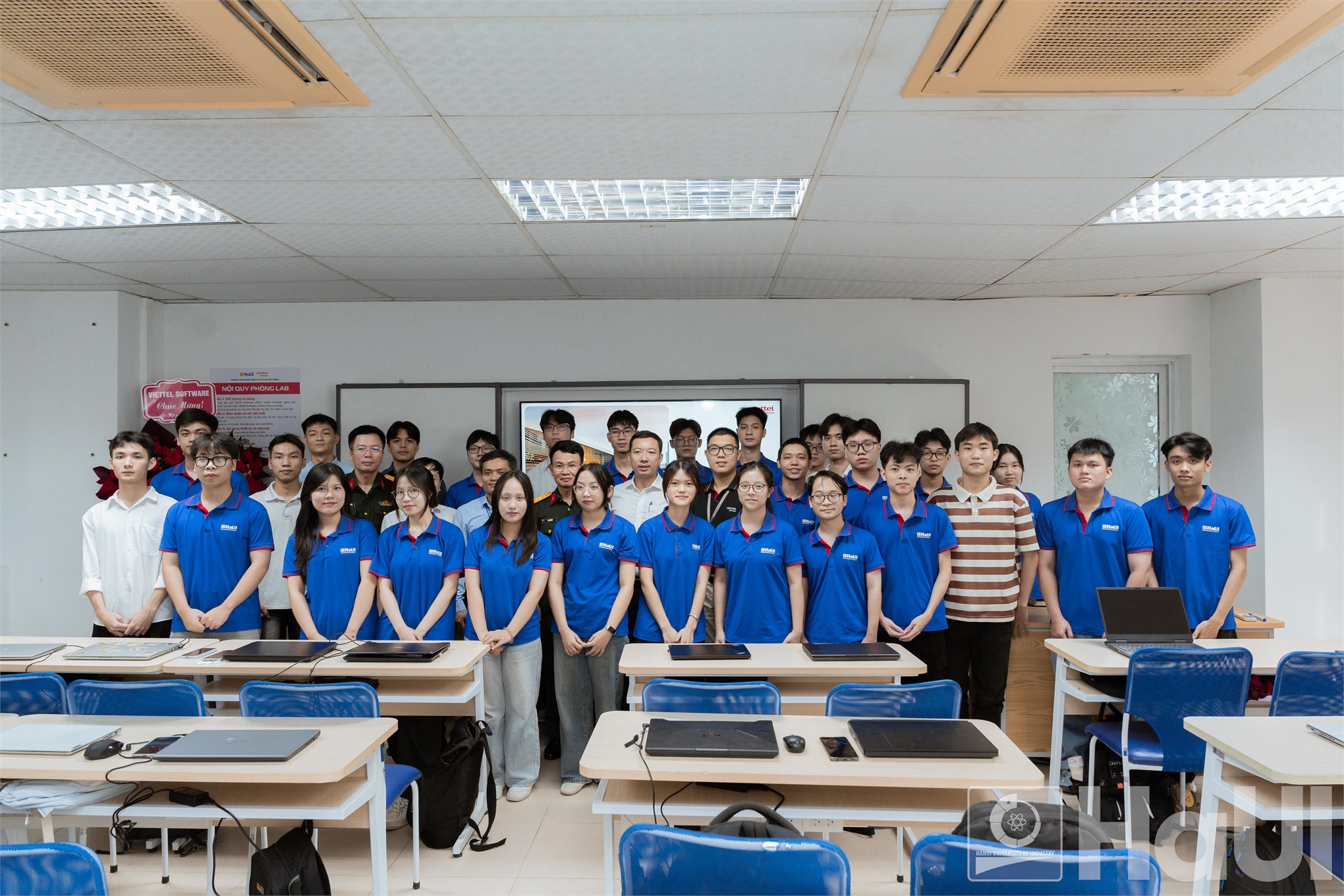 Khai trương Phòng Lab HaUI - VTIT: Dấu mốc mới trong hợp tác đào tạo nguồn nhân lực công nghệ giữa Đại học Công nghiệp Hà Nội và Viettel Software