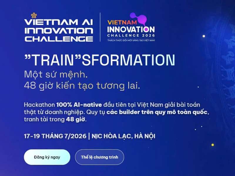 Phát động Cuộc thi Vietnam AI Innovation Challenge 2026 (VAIC 2026)