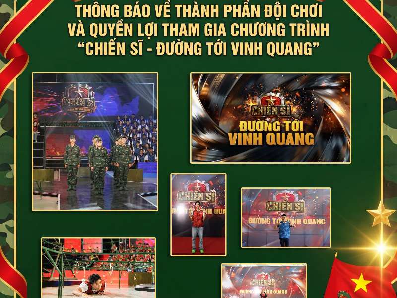 Tuyển chọn sinh viên tham gia chương trình truyền hình "Chiến sĩ – Đường tới Vinh quang" năm 2026