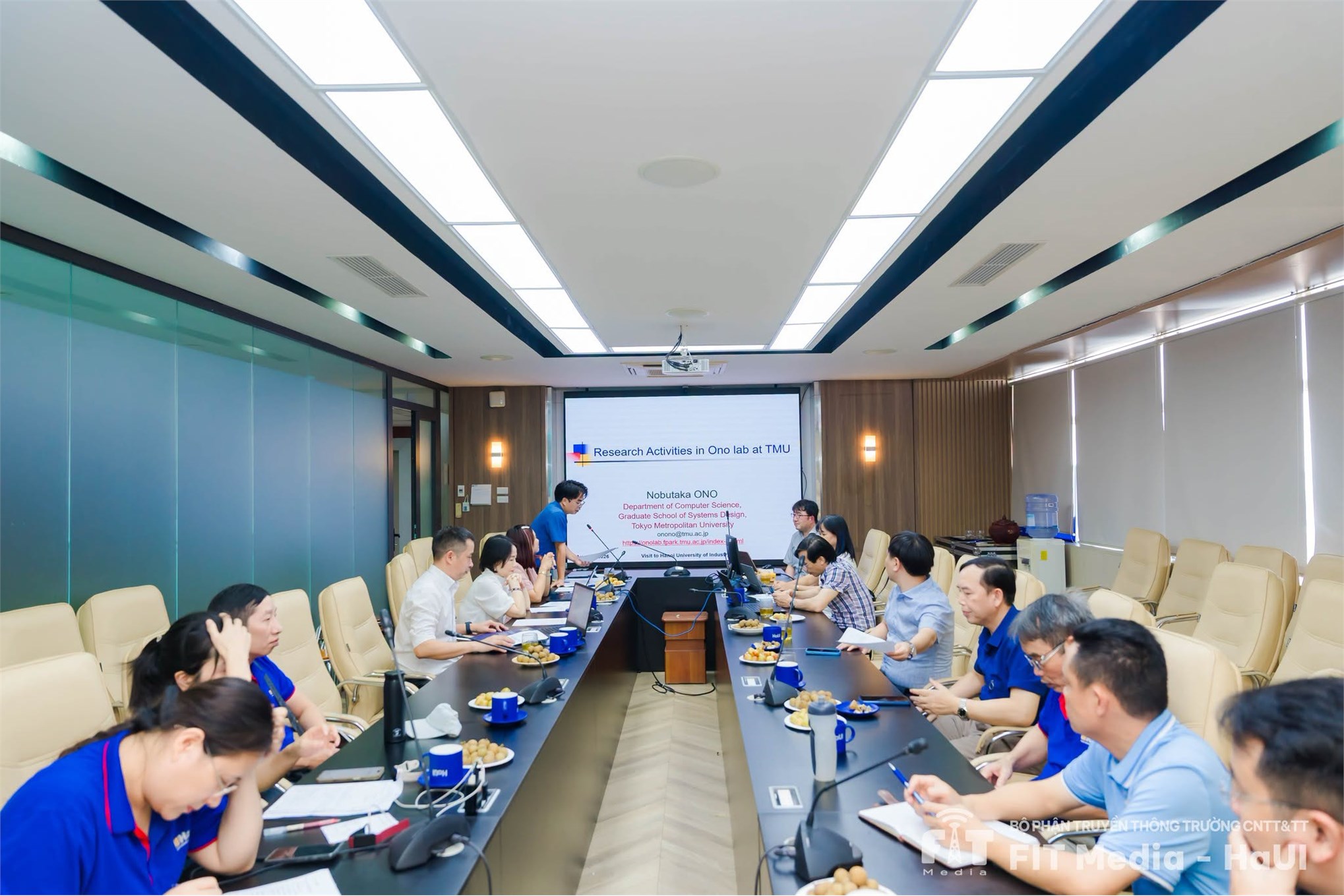 Seminar học thuật quốc tế về xử lý âm thanh tại thiết bị biên cùng Giáo sư đến từ Đại học Tokyo Metropolitan