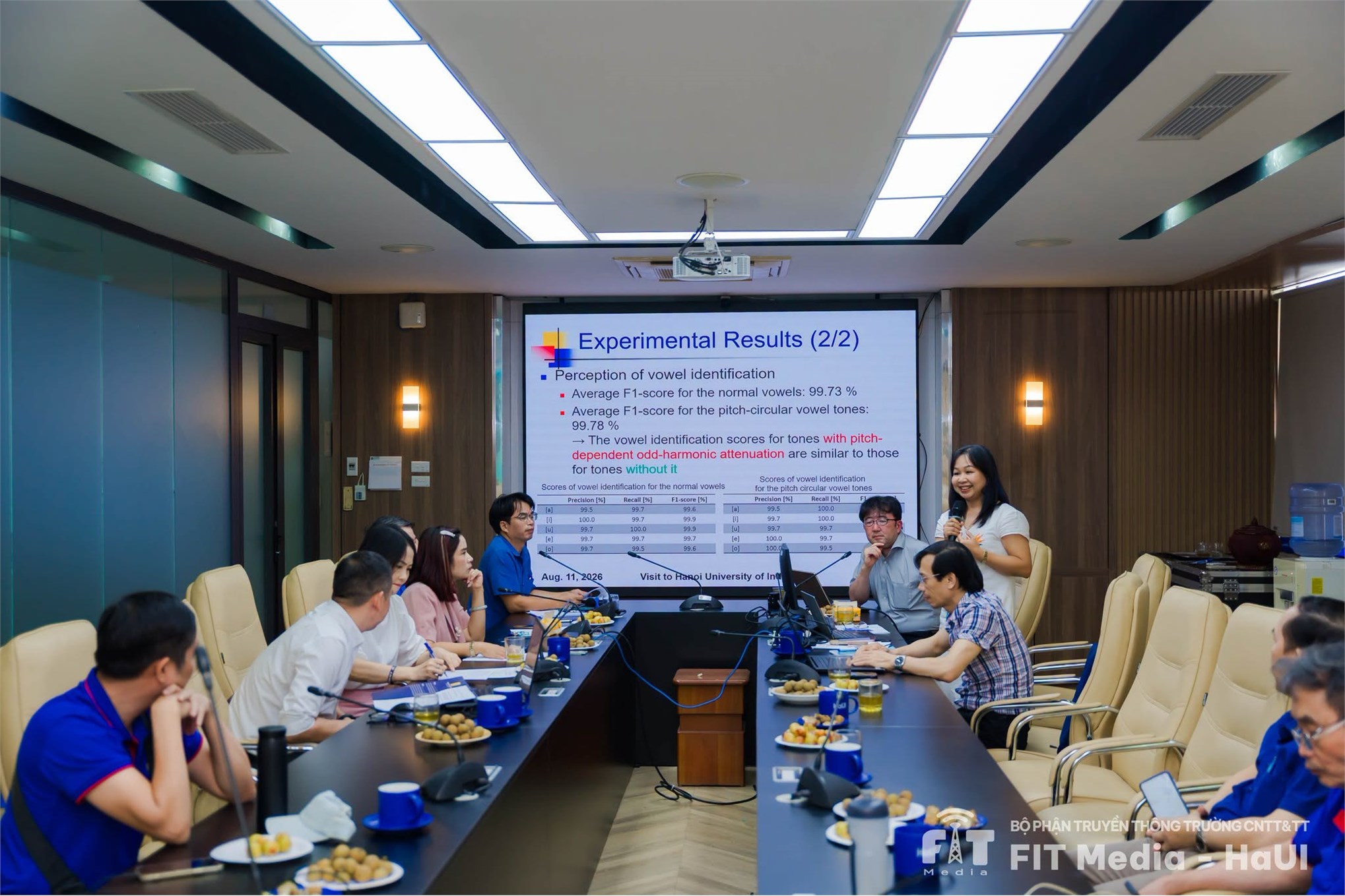 Seminar học thuật quốc tế về xử lý âm thanh tại thiết bị biên cùng Giáo sư đến từ Đại học Tokyo Metropolitan