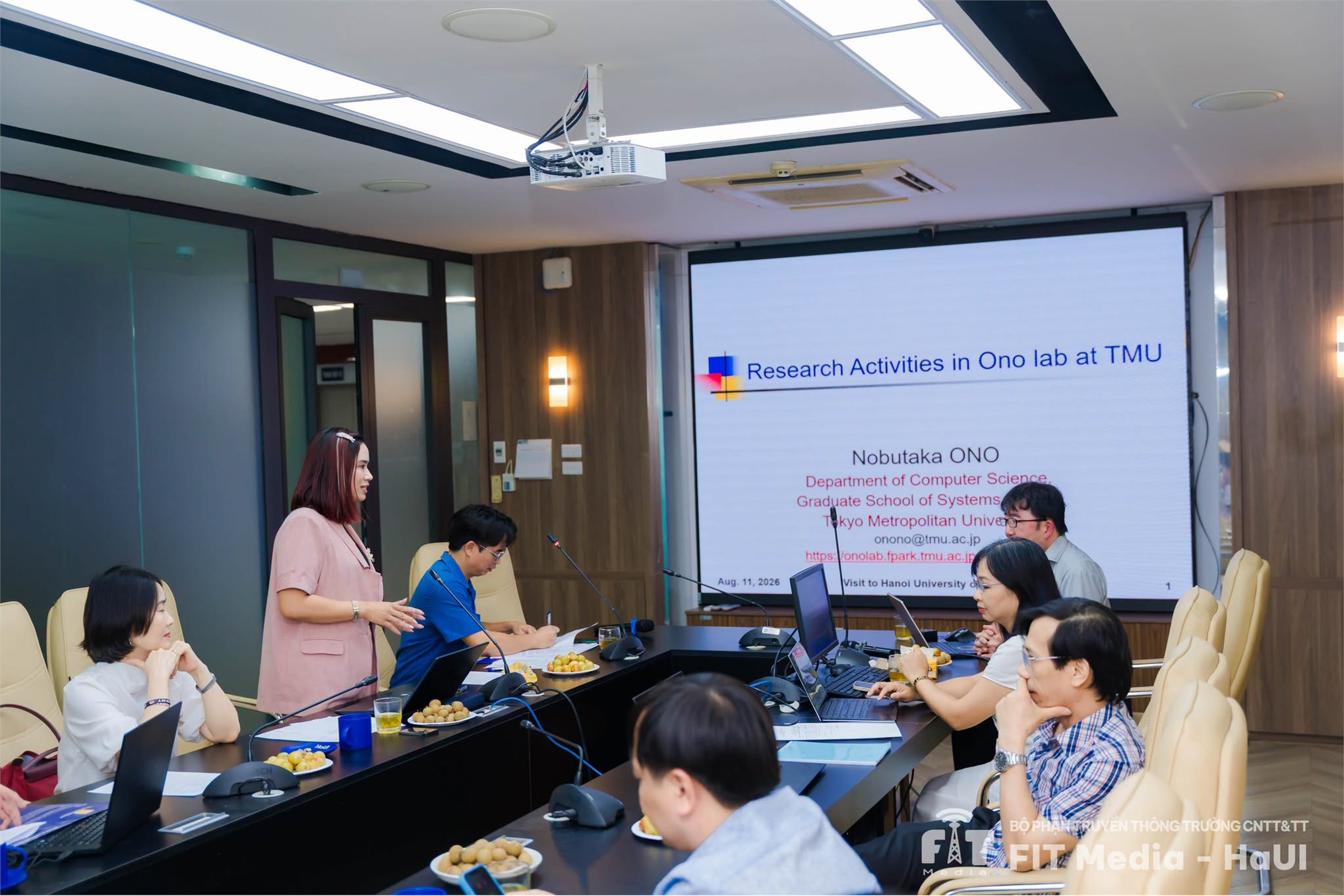 Seminar học thuật quốc tế về xử lý âm thanh tại thiết bị biên cùng Giáo sư đến từ Đại học Tokyo Metropolitan