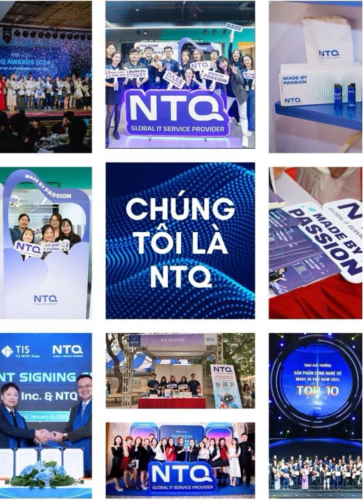 NTQ Solution tuyển dụng thực tập sinh Data Collection – Cơ hội bước vào lĩnh vực AI/Robotics