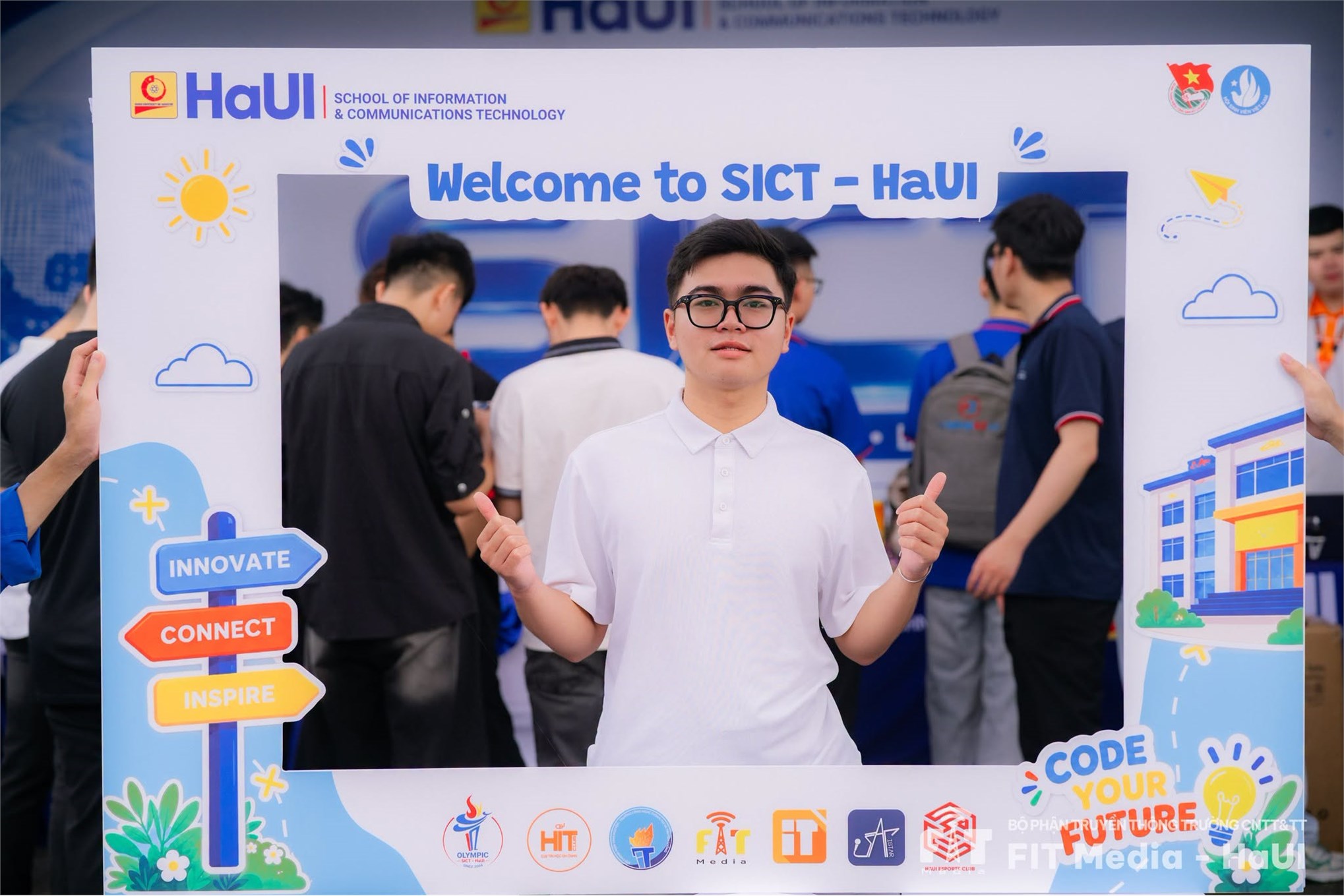 Chào đón tân sinh viên K21 SICT – Hành trình mới bắt đầu từ những ngày đầu tiên