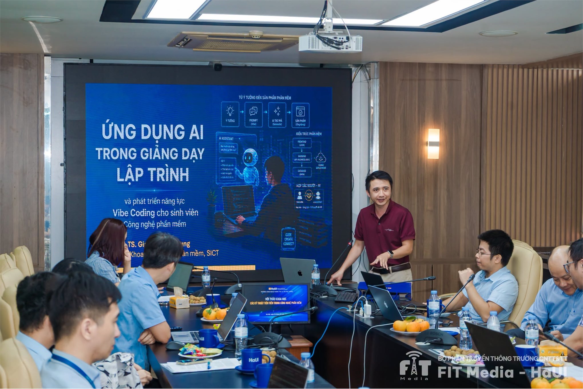 Hội thảo khoa học cấp Trường “Các kỹ thuật tiên tiến trong Công nghệ phần mềm”: Kết nối tri thức, lan tỏa những hướng nghiên cứu mới