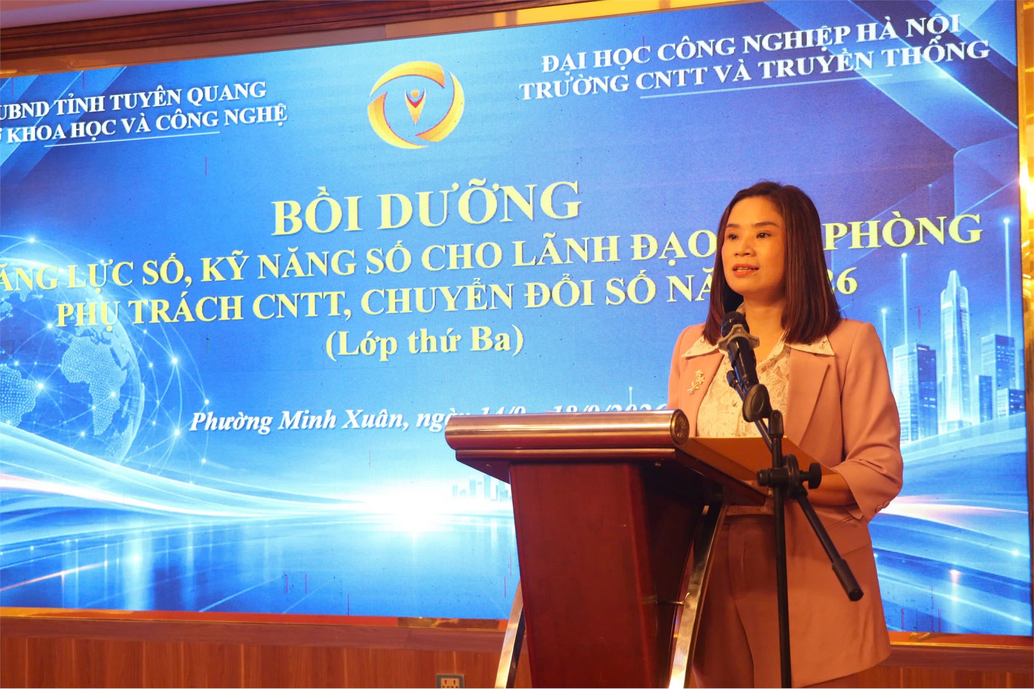 HaUI đồng hành cùng Tuyên Quang phát triển năng lực số và ứng dụng AI